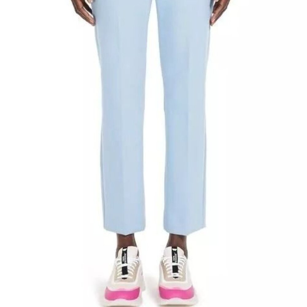 Weekend Max Mara Rana Trouser Women's NWT Light Blue 6 🏙️
